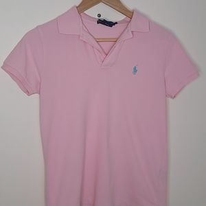 Ralph Lauren women's light pink polo